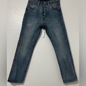 Levi’s 501® ‘93 Straight Jeans W28 L32 Button Fly Mid Wash